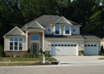 Large, newly constructed home in a suburb of Overland Park, KS