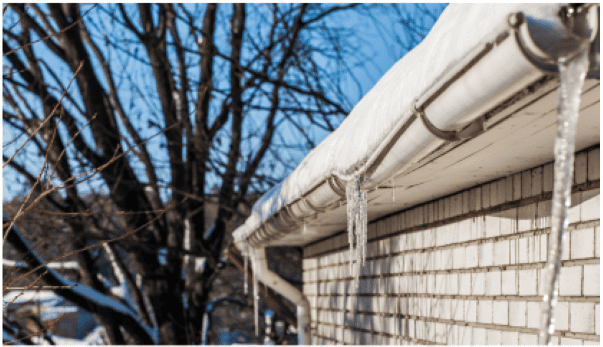 keep snow off the roof in winter