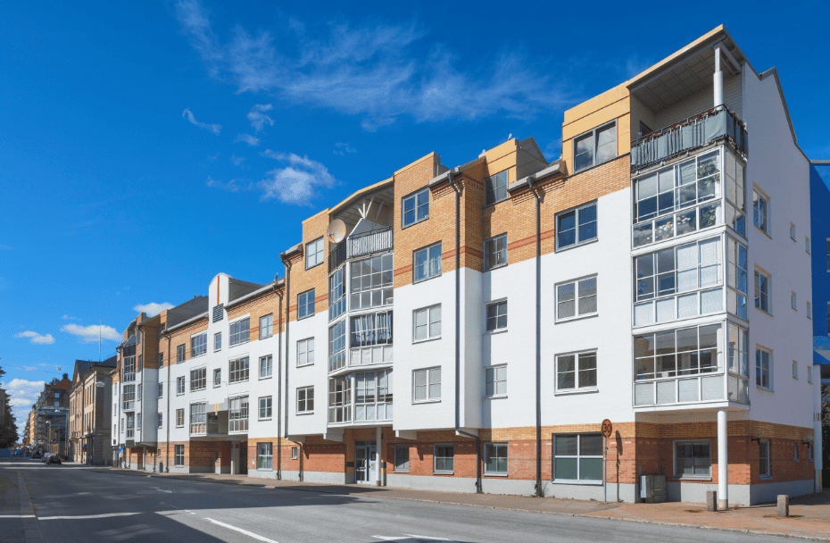 Comprehensive roof repair and construction services in urban residential buildings.