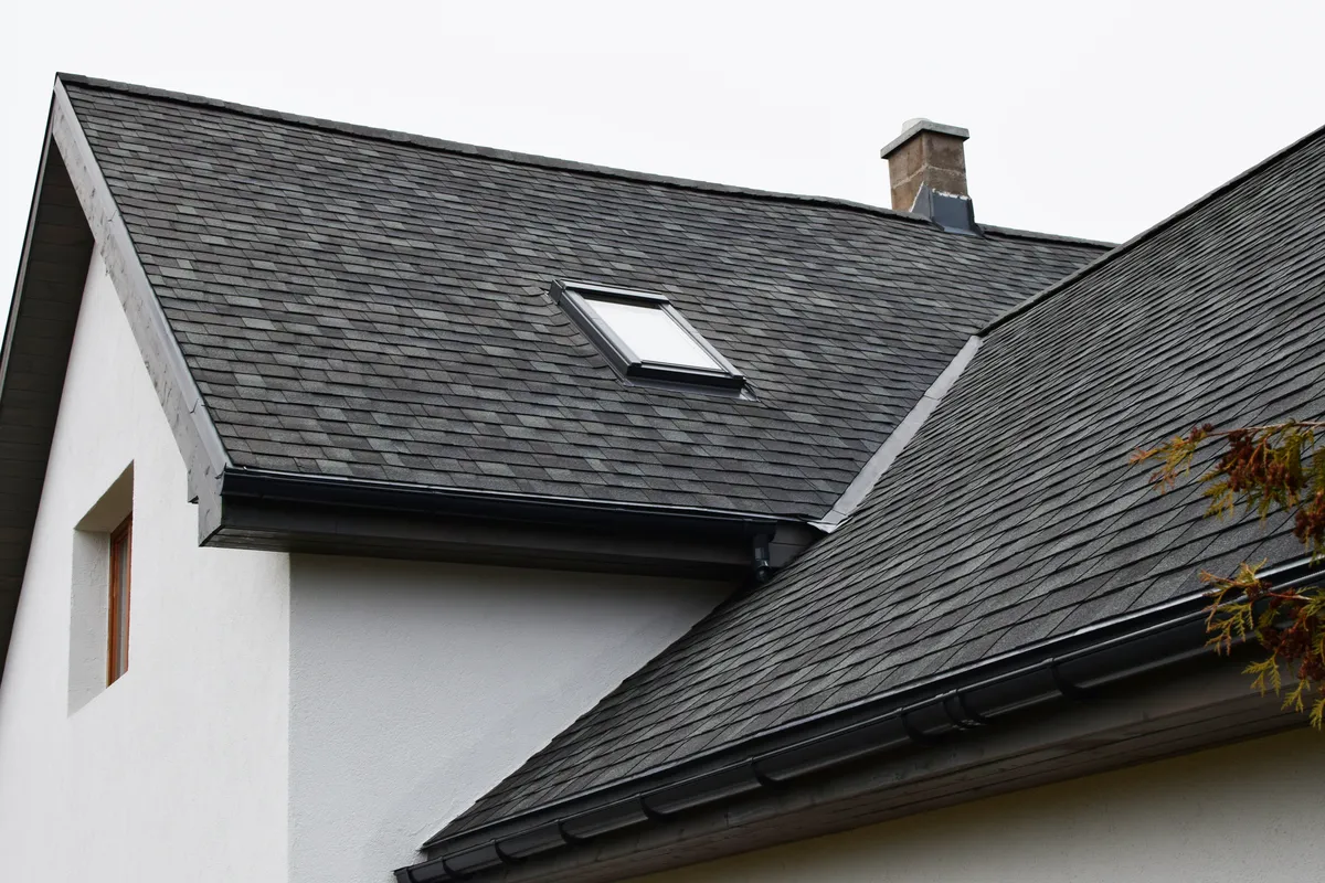 Independence house with a gray roof