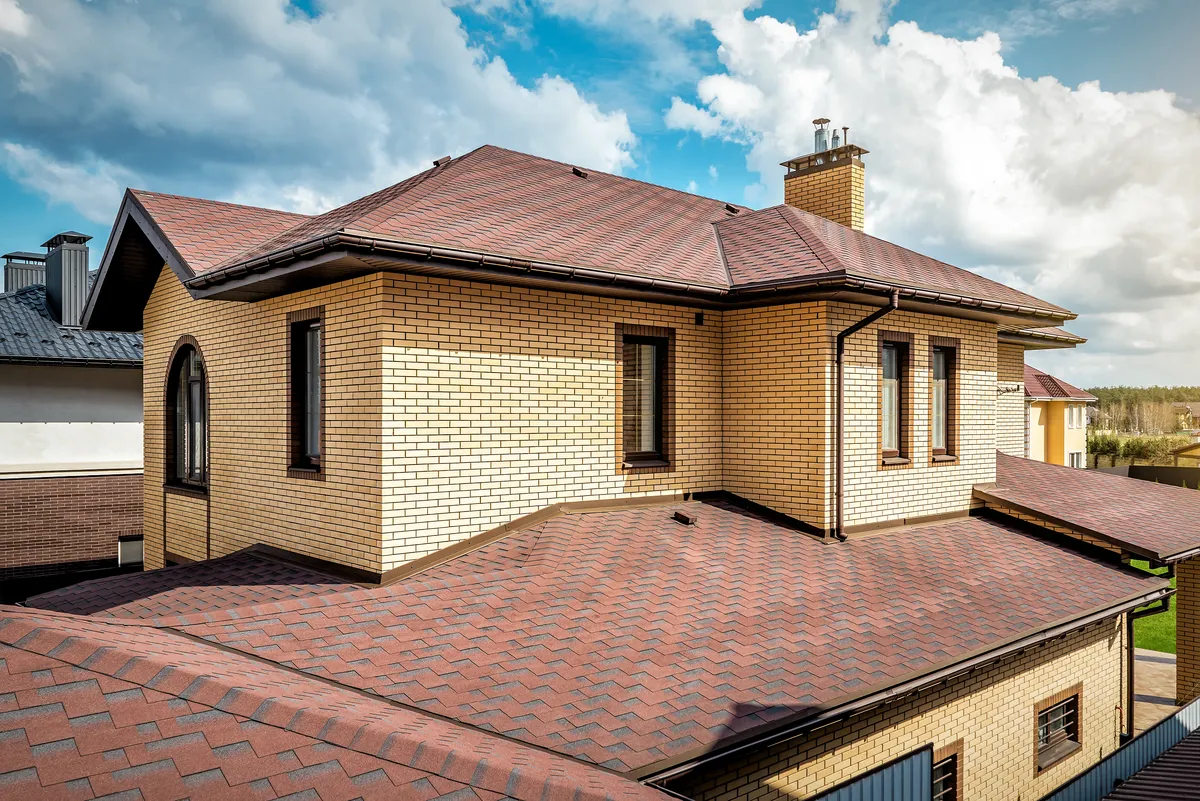 modern roof on a house in Lees Summit 