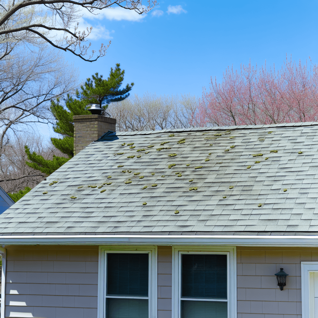 Identifying shingle blistering
