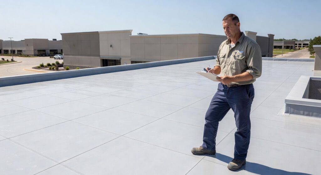 TPO roofing benefits for commercial buildings