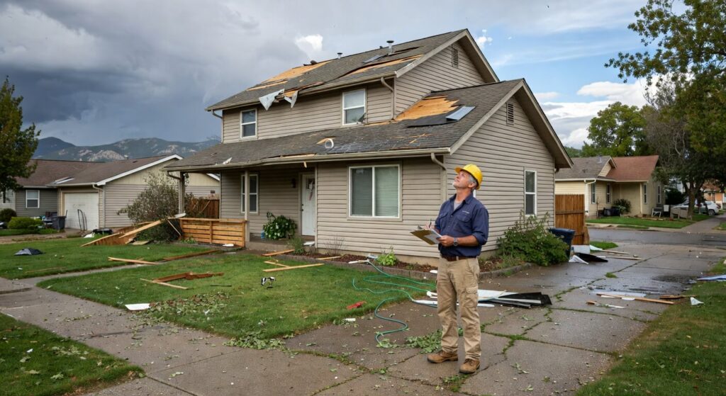 storm damage restoration process explained